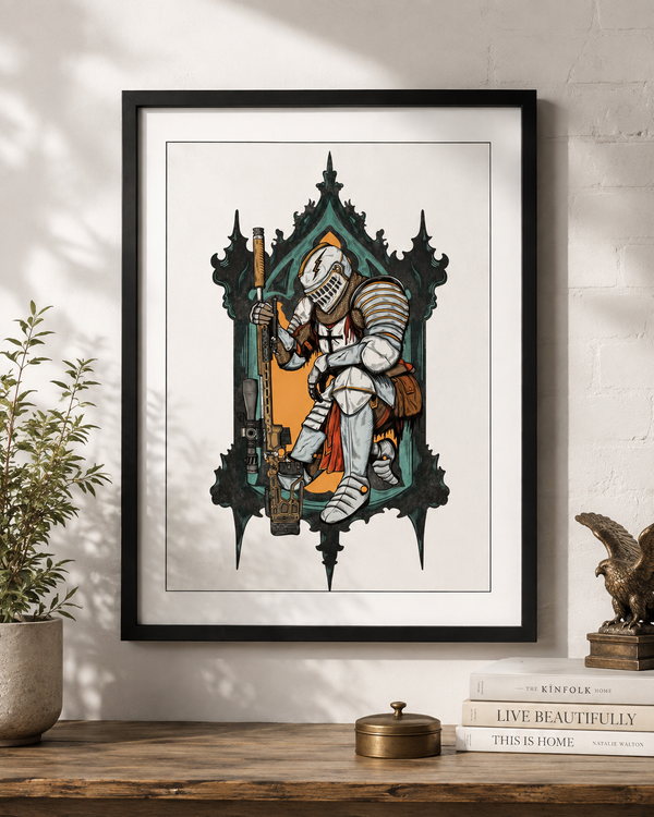 Medieval Marksman Fine Art Print