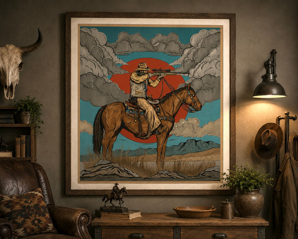 Western American Fine Art Print