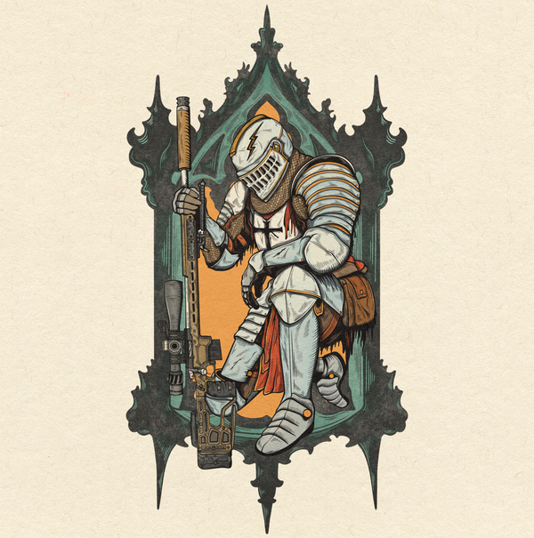 Medieval Marksman Fine Art Print