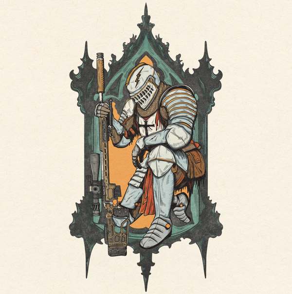 Medieval Marksman Fine Art Print