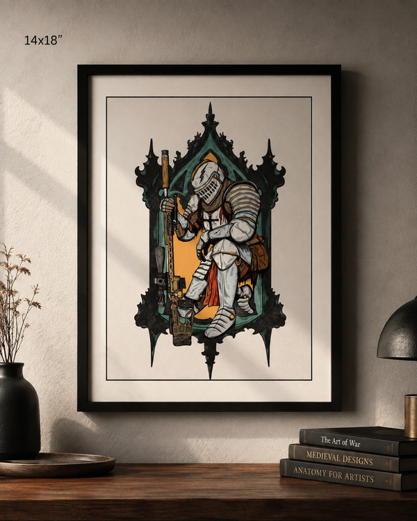 Medieval Marksman Fine Art Print