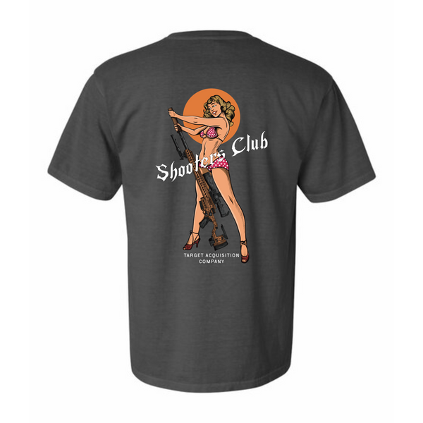 Shooters Club Pin-Up Design