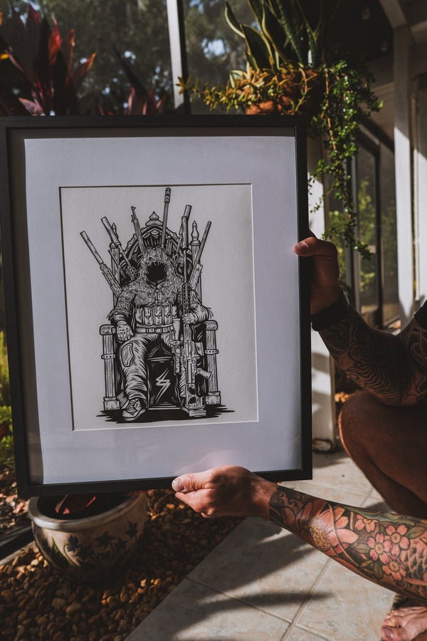 "King of Distance" Fine Art Print