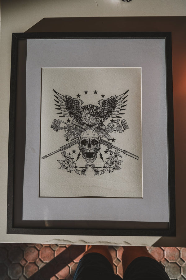 "Screamin' Eagle" Fine Art Print