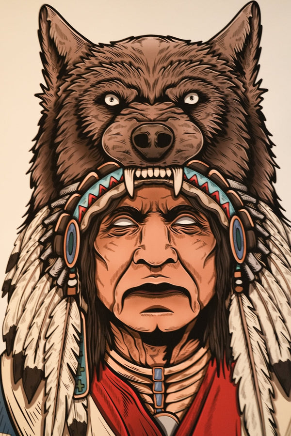 American Forefather Fine art Print