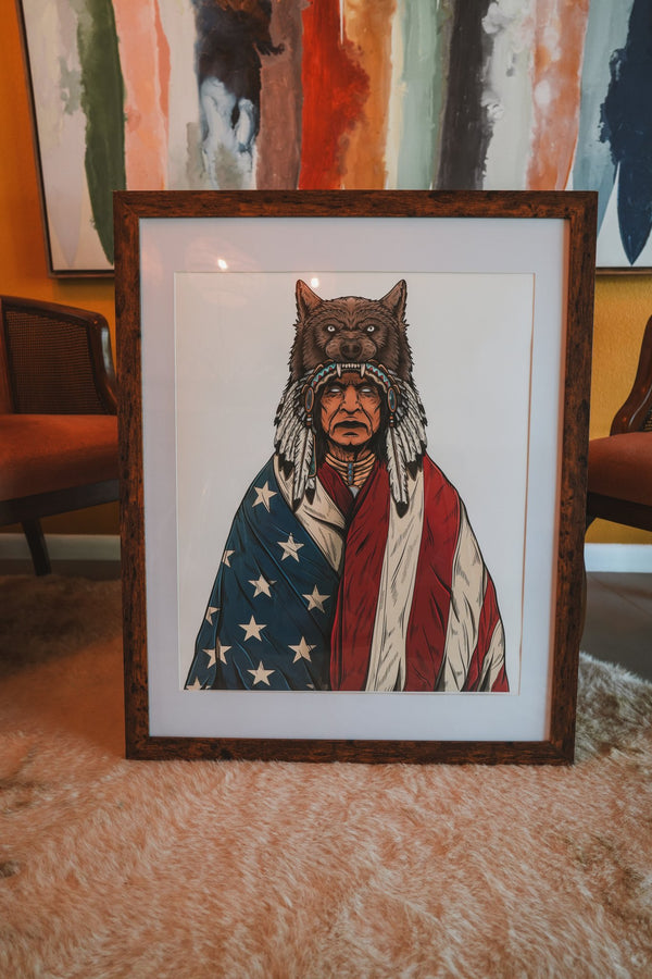 American Forefather Fine art Print